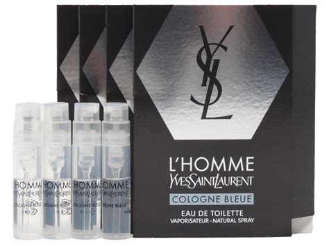 ysl l'homme cologne bleue samples.